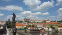 Alte Moldau Brücke in Prag